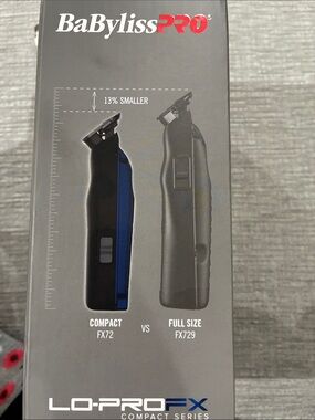 BaBylissPRO Blue and Black Compact High-Performance Trimmer